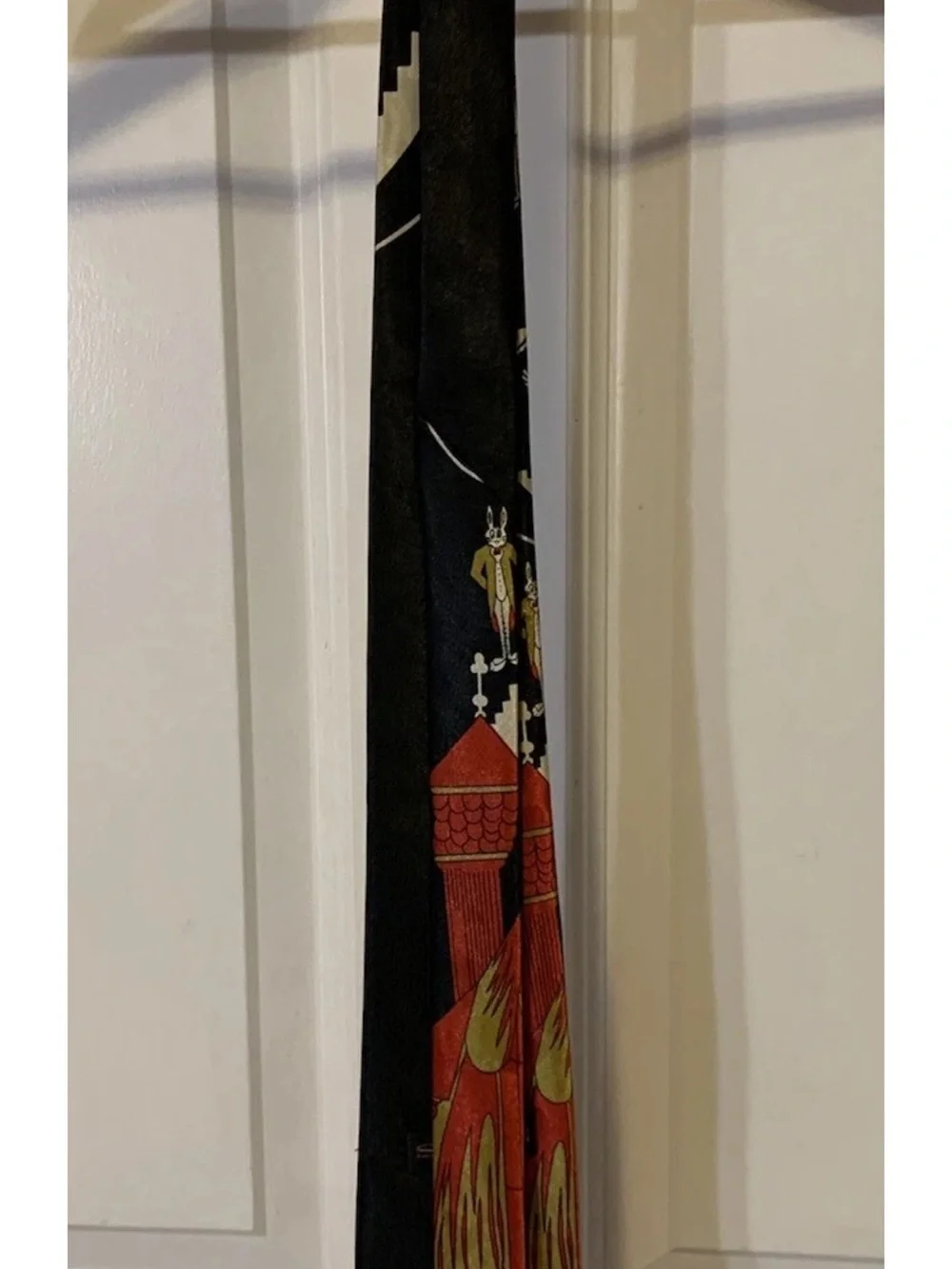 Looney Tunes Necktie Tie Bugs Bunny In Tux W/ Award‎ By Simon